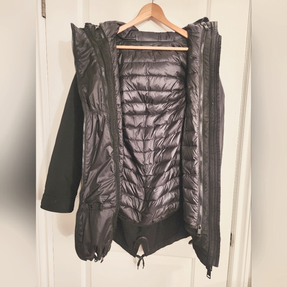 Thyme double layer maternity jacket with extension - Picture 4 of 8